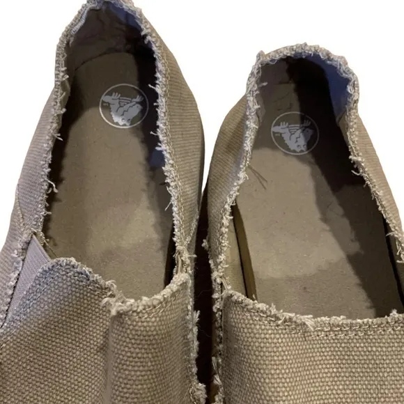 NWOT Men’s‎ Canvas Crocs Slip-on Loafer 13