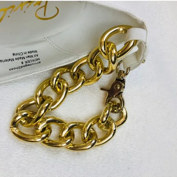 NWOT Privileged &quot;Mercer&quot; Platform Chain Heels
