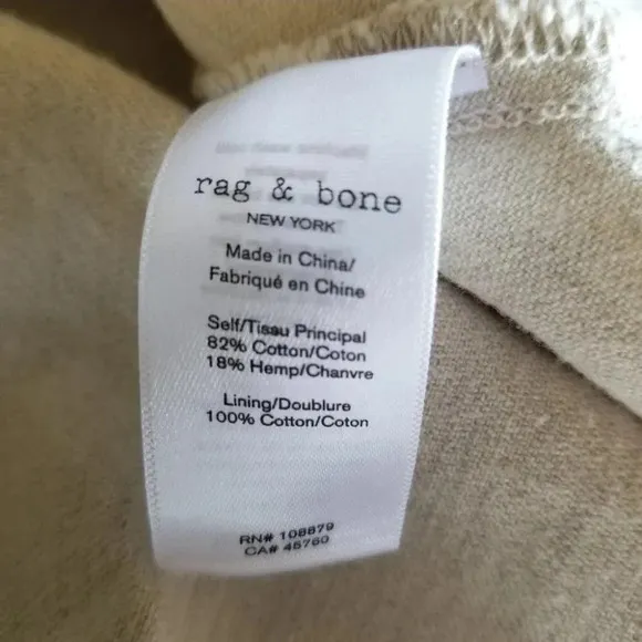 𝅺NWOT rag &amp; bone denim tie dress S