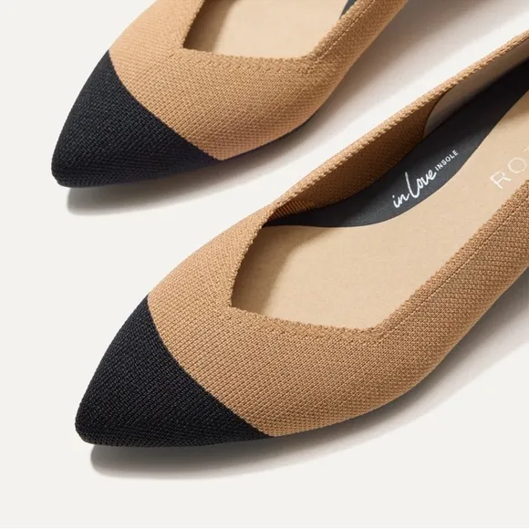 NWOT Rothy’s The High Point Wren Captoe Block Heels