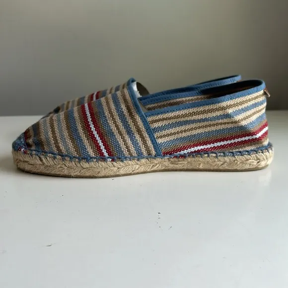 NWOT Toni Pons Multi Stripe Canvas Slip-on Espadrille | EUR 39