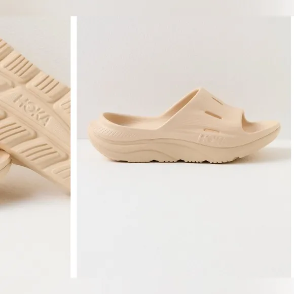 NWOT/NWOB HOKA x Free People Ora Recovery Slide 3 - Shifting Sand - M 9 / W 11