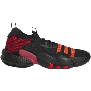 NWT adidas Mens Trae Young Basketball Shoes, black-scarlet-bold gold-Size 12.5