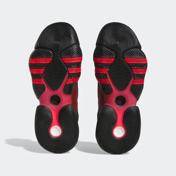 NWT adidas Mens Trae Young Basketball Shoes, black-scarlet-bold gold-Size 12.5