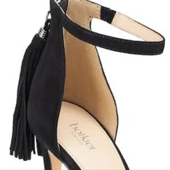 NWT BOTKIER | Anna Suede Tasseled Stiletto Heels