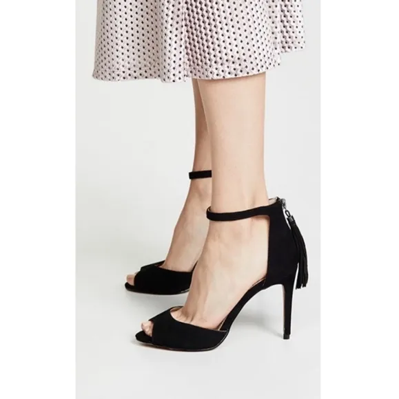 NWT BOTKIER | Anna Suede Tasseled Stiletto Heels