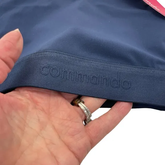 NWT Commando Pocket Bra Small Navy