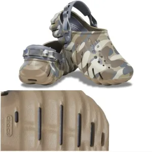 Nwt Crocs Echo Camo Clogs Women's size 8 Men's/ Junior's sz 6