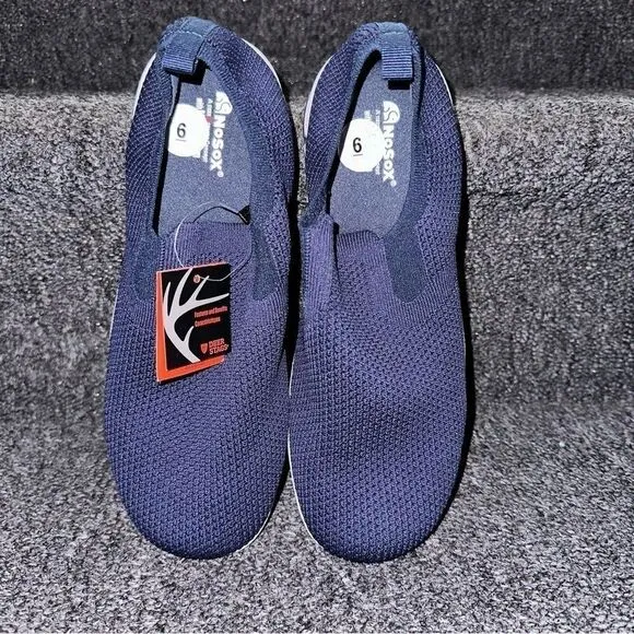 Nwt Deer Stags Eddy NoSox Slip-on Fashion Sneaker SZ 6