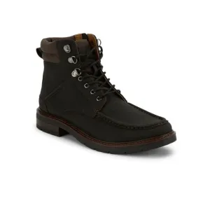 NWT DOCKERS Mens Black Lightweight Sutton Round Toe Lace-Up Boots Shoes 9 M