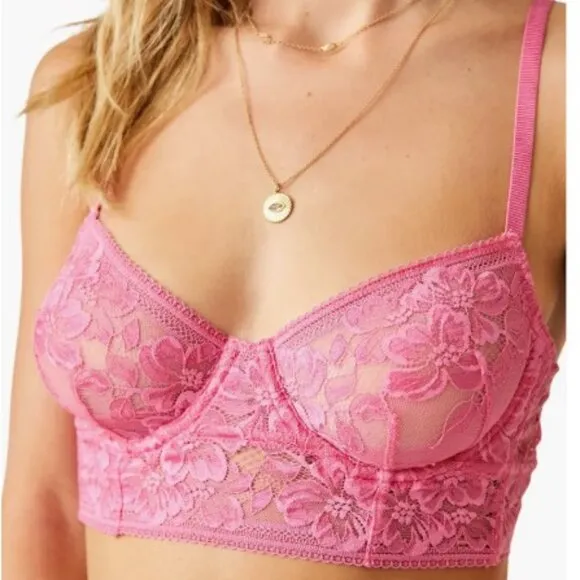 NWT Free People - Sorento Demi Longline Underwire Bra