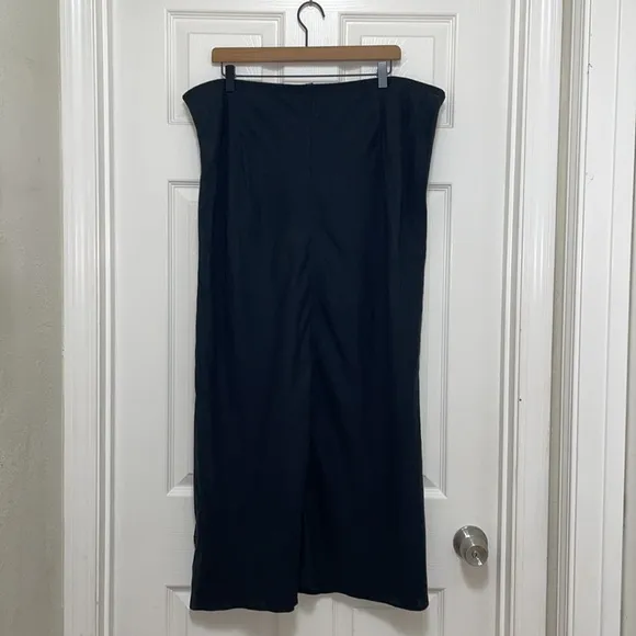 NWT J.Crew New Gwyneth Slip Skirt in Linen