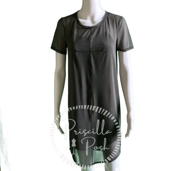 NWT Lululemon Ready To Reach Dress Camo Green Mesh