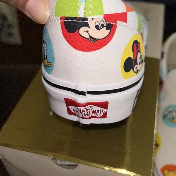 NWT Mickey Mouse and Friends Sneakers for Adults by Vans – Walt Disney World