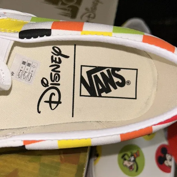NWT Mickey Mouse and Friends Sneakers for Adults by Vans – Walt Disney World