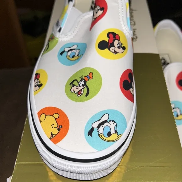NWT Mickey Mouse and Friends Sneakers for Adults by Vans – Walt Disney World