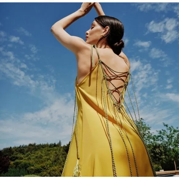NWT MY BEACHY SIDE MONARCH MAXI DRESS SIZE S $515