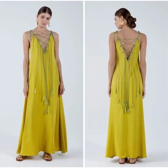 NWT MY BEACHY SIDE MONARCH MAXI DRESS SIZE S $515