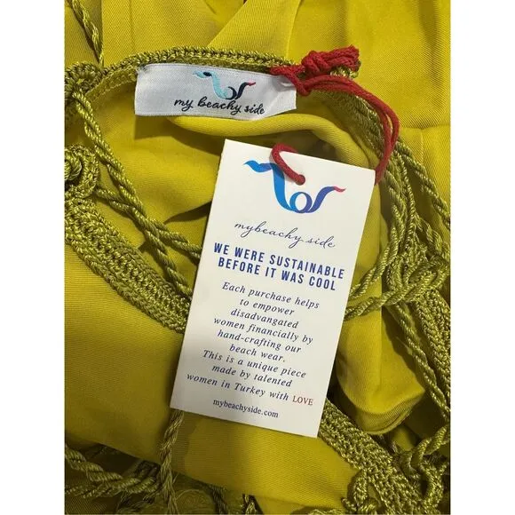 NWT MY BEACHY SIDE MONARCH MAXI DRESS SIZE S $515