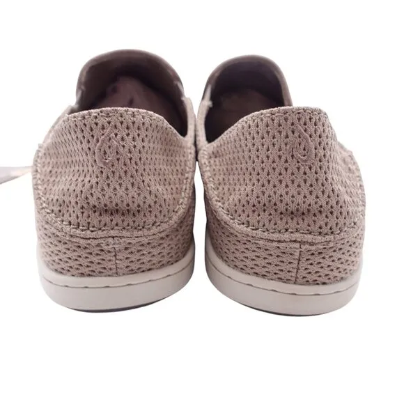 NWT Olukai Nohea Mesh Sneakers Sz 10 Clay Banyan Water Resistant Slip On Casual