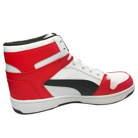NWT PUMA AUTHENTIC REBOUND JOY MEN'S WHITE BASKETBALL SHOES SIZE 10.5 11