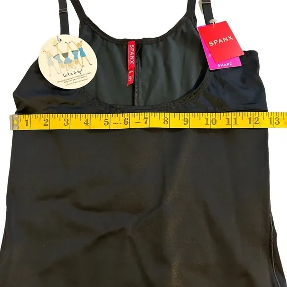 NWT Spanx Open Bust Full Slip Black Medium