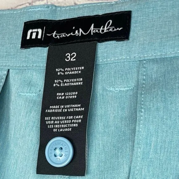 NWT Travis Mathew Lake Powell Hybrid Golf Short Heather 4HDE Mens Size 32”
