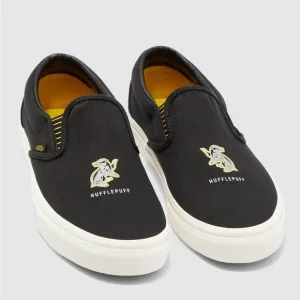 NWT Vans X Harry Potter Hufflepuff Slip-On sneakers Black Womens US 9.5