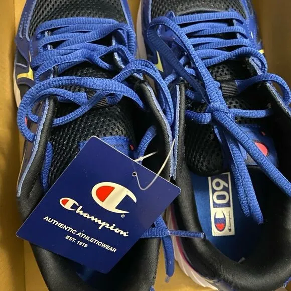 NWT Women’s Champion Running Shoes Blue Black Pink Size 9M V SRS Approach comfy
