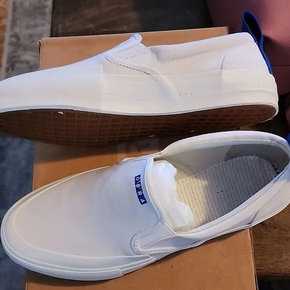 Obra 240 Slip on canvas wrap men's 8.5 NIB. Will fit women's 6