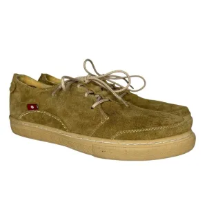 OLIBERTE Men’s Size EU 41 US 8 Anbesso Tan Leather Suede Oxfords Derby Shoes.