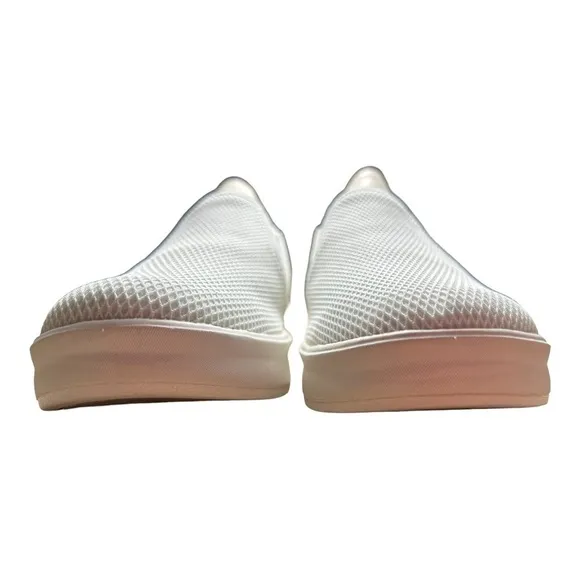 Olukai Ki‘ihele Slip-On Sneaker (Womenn) in bright white