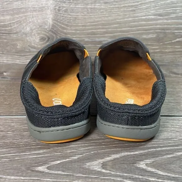 Olukai Nohea Mesh Mens Size 9/EU 42 Dark Shadow Slip On Collapsible Heel Sneaker