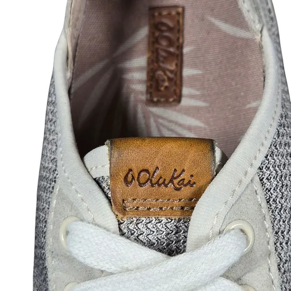 Olukai Sneakers Womens 8.5 Tapa Mesh Drop in Heel Lightweight Breathable Comfort