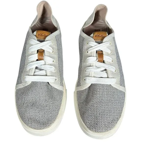 Olukai Sneakers Womens 8.5 Tapa Mesh Drop in Heel Lightweight Breathable Comfort