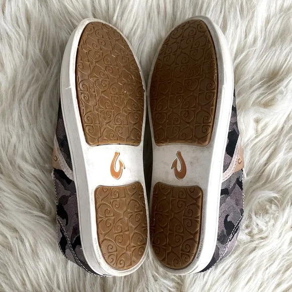 OLUKAI Women's Pehuea Pa'i Slip-On Sneakers, Lightweight Shoes, All-Day Comfort