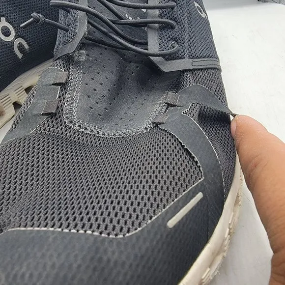 On Cloud 5 Mens 13 Black Running Shoes Casual Athletic Lightweight Outdoors
