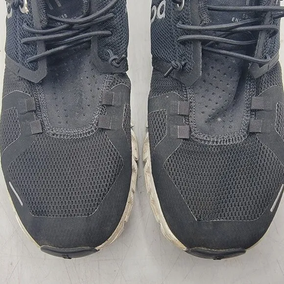 On Cloud 5 Womens 7.5 Black Running Shoes Athletic Causal Comfort Lightweight