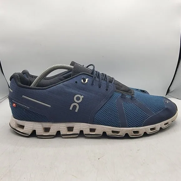 On Cloud Mens 11 Royal Blue Sneaker Shoes Running Walking Lightweight Casual