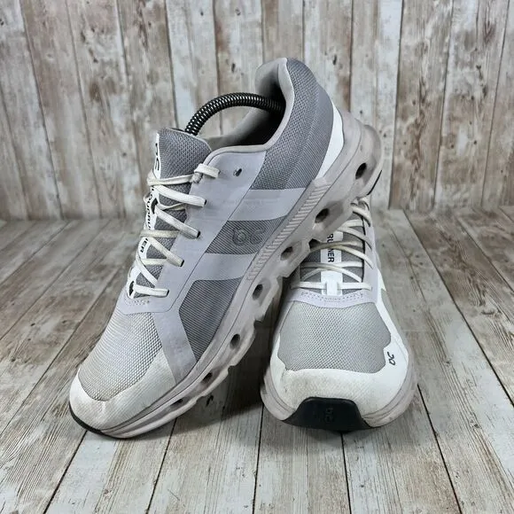 On Cloud‎ Running Shoes Athletic Sneakers Cloudtec Performance Gray White US 11