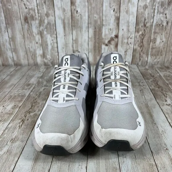 On Cloud‎ Running Shoes Athletic Sneakers Cloudtec Performance Gray White US 11