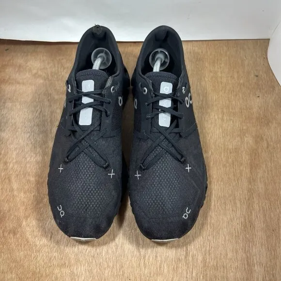 On Running Cloud X 3.0 Men's Size 12 Lightweight Running Shoes Black 60.98705