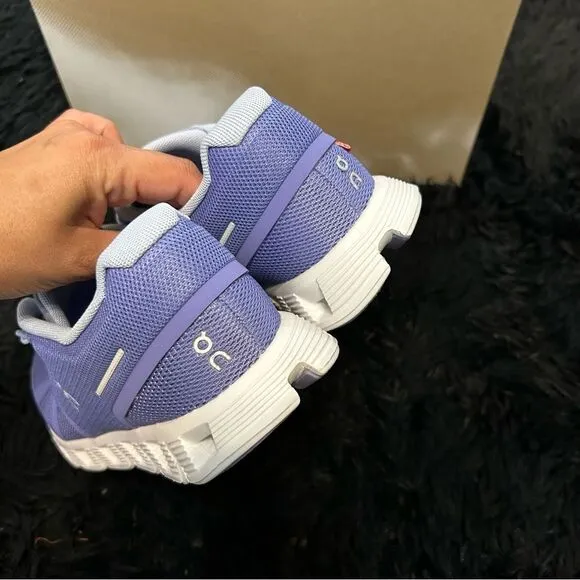 ON CLOUD 5 blueberry feather running lace up shoes sneakers women’s 7 new in box