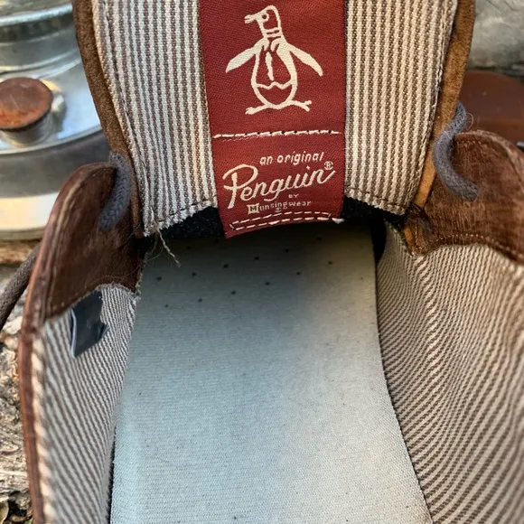 Original Penguin Wayland Leather Oxfords .