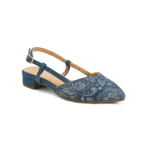 OROSCURO Jeans Made In Italy Low Heels