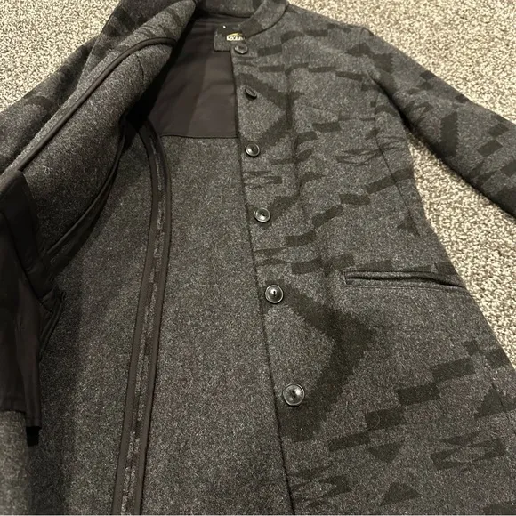 Overland Willow Southwest Wool-Blend Coat brand new