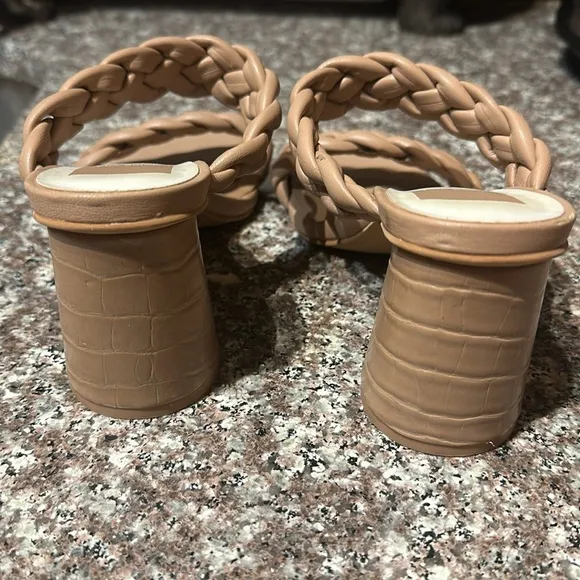 Paily Braided Heels Stella in Color Cream
