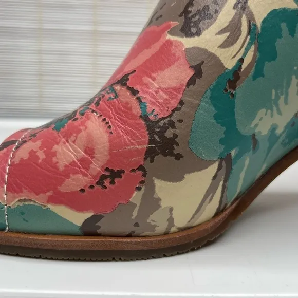 Patricia Nash Ottavia Floral Open Toe Heels