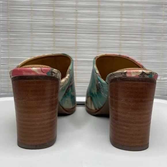 Patricia Nash Ottavia Floral Open Toe Heels