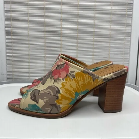 Patricia Nash Ottavia Floral Open Toe Heels